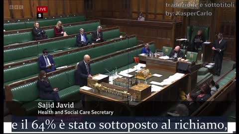 Sajid Javid - parlamento inglese. Revocare le normative!