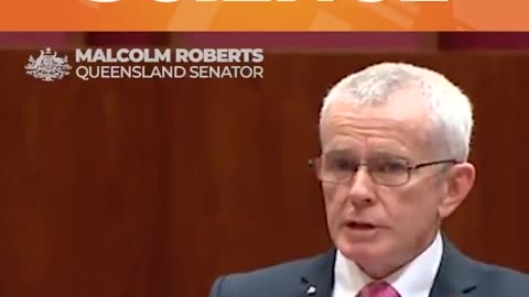 Australian senator, Malcolm Roberts - "Carbon dioxide is essential for life."