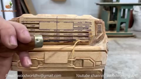 Wood Carving - 30 working days to complete 2023 GMC Sierra 1500 Denali - Woodworking Art
