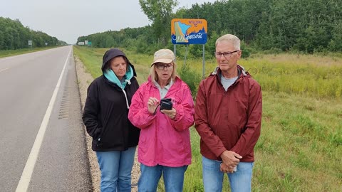 Praying for our state, Minnesota. Port of Lancaster Minnesota. Border of Minnesota and Canada