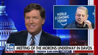 Tucker Carlson goes to town roasting the WEF