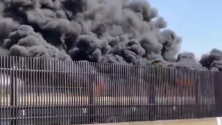 Massive Explosion as Fuel Tanker Overturns and Ignites on Golden Star Bridge, Connecticut