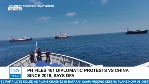 PH files 461 diplomatic protests vs China since 2016, says DFA