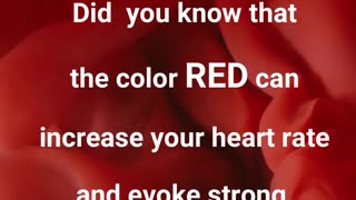 Color Facts - Red