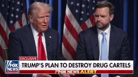 Trump/Vance talk golf drug cartels border plan and endless hoaxes