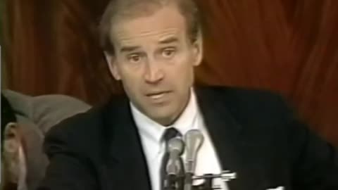 Biden 1987 planned or predicted? Targeted mandates on particular social groups