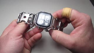 Leatherman Tread Tempo Style Multi-Tool from a Casio 1200 Watch!