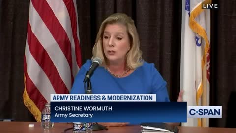 Army Secretary Christine Wormuth: "I'm not sure what woke means."
