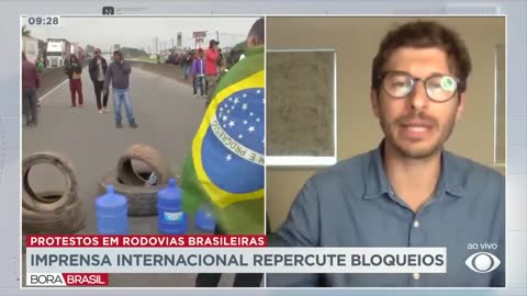 Imprensa internacional repercute bloqueios no Brasil