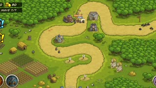 Kingdom rush game play level 2