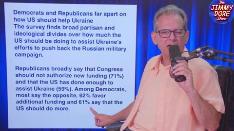 The Jimmy Dore Show - MAJORITY Of Americans Are Against Ukraine War! – New Poll