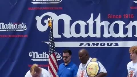 Checking On Nathan's Hot Dog Eating Contest