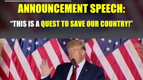 Best moments from Trump's announcement speech