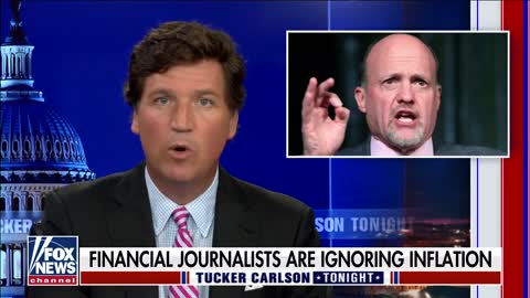 Tucker Carlson Blasts Jim Cramer for Doing Biden Propaganda