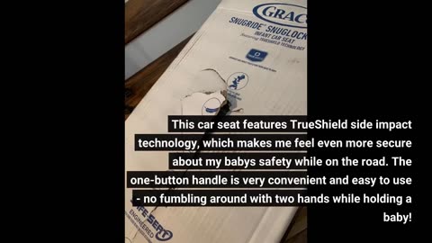 Skim Comments: Graco SnugRide SnugLock 35 LX Infant Car Seat, Baby Car Seat Featuring TrueShiel...