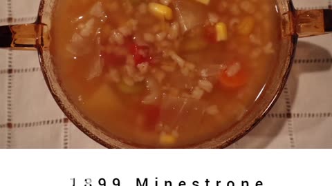 1899 Minestrone