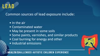 54 of 63 - Lead - Health Challenges Autistic Children Experience