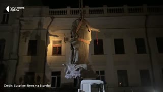 Catherine the Great monument removed from Odesa