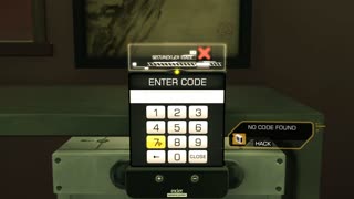 Deus Ex Human Revolution - Hung Hua Hotel Safe Passcode