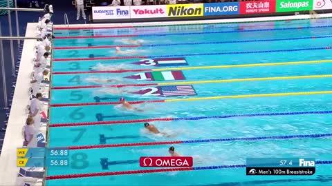 Swimming Men | 100m Breaststroke | Highlights | 19th FINA World Championships | Budapest 2022