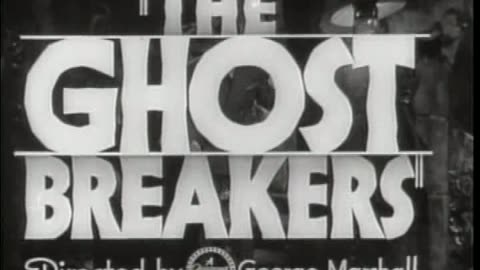 The Ghost Breakers - movie trailer