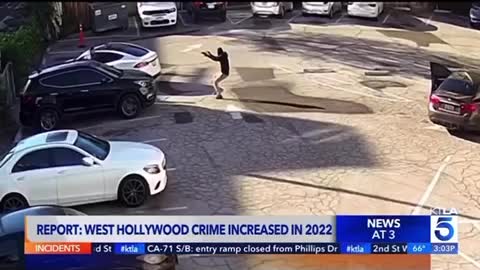 Serious crime has dramatically increased in West Hollywood👀