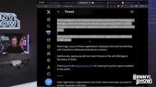 Michigan Law Enforcement BUSTS MASSIVE Voter Fraud Campaign Funded By... Joe Biden