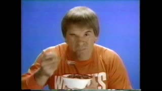 Pete Rose - 1985 Wheaties TV commercial - What The Big Boys Eat