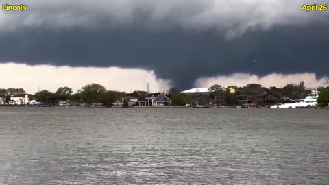 Nebraska Tragedy! Tornado Leaves Lincoln in Ruins - Cars and Houses Destroyed