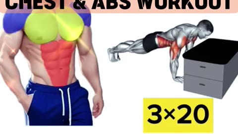 Chiseled Chest and Six-Pack Abs #chestworkout #sixpackabs #fitnessfusion #gymmotivation #shorts