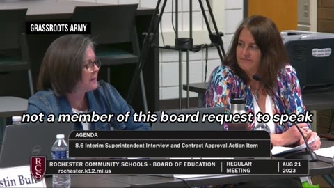 School Board Members HAMMER Lib President For Not Consulting The Board For Search of Superintendent