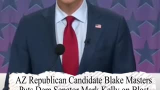 AZ Republican Candidate Blake Masters Torches Mark Kelly Over Border in Fiery Debate