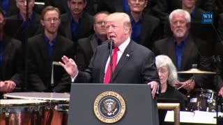 A Parody of President Trump Sings “Rich Men North of Richmond”