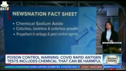 MSM CONFIRMED THE PCR TESTS LACED WITH POISONOUS CHEMICAL SODIUM AZIDE!