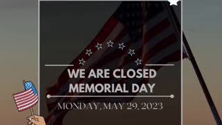 Memorial Day 2023 Announcement