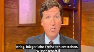 Tucker Carlson mit Videobotschaft!