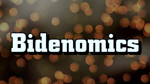 Election 2024 Ad - ''Bidenomics'' #1 with -Credits