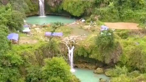 waterfall | beautiful waterfall | beautiful weather #relaxingmusic #soothingrelaxation #stressrelief