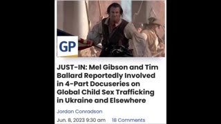 Mel Gibson Taking On the Trafficking Problem