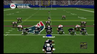 Madden NFL 2001 Franchise Buccaneers At Patriots