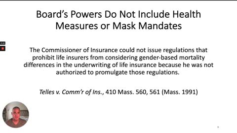Lack of Authority for State and Municipal COVID-19 Mask Mandates