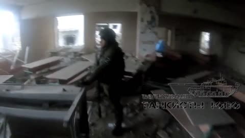 Footage of the assault team's first-person work. Blocking enemy fire on advancing forces
