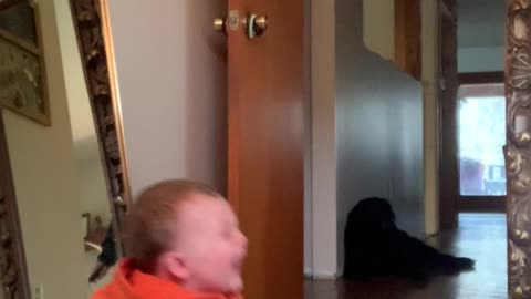 Home Exercise Makes Baby Happy