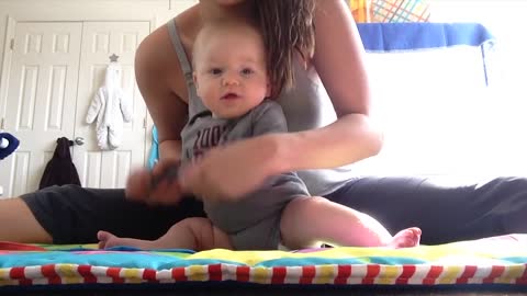 Silly Things When Baby Exercise - Fun and Fails Moments