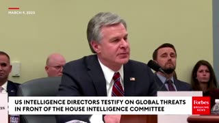 TEAR THE FBI DOWN: FBI Director Wray does his normal bullshit dance around Hunter Biden's laptop