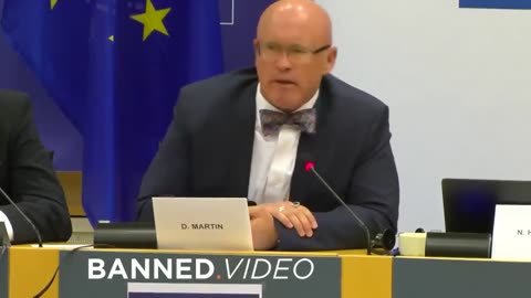 Dr. David Martin Tells EU Parliament Covid-19 Was an act of Biological Warfare - May 26 2023