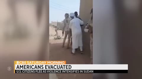 U.S. evacuating hundreds of American civilians from Sudan