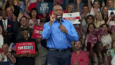 Sen. Scott cites Biden and the ‘radical left’ as motivators to launch his 2024 presidential campaign