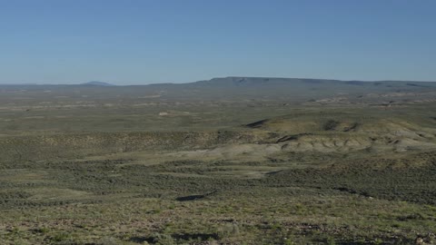 Sand Wash Basin in Colorado - Panorama