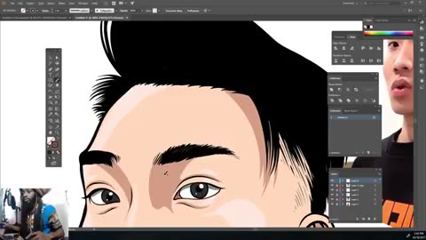 How to cartoon yourself. Step by step tutorial (Adobe illustrator)